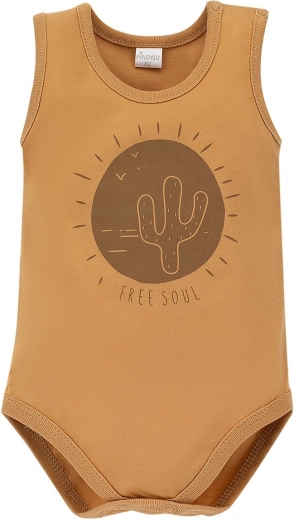 Pinokio otroški bodi Free Soul rumen, velikost 86
