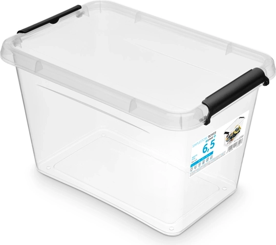 SimpleStore škatla za shranjevanje s pokrovom 6,5 l