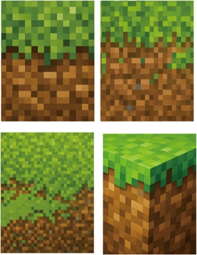Darilna vrečka Minecraft velikost S