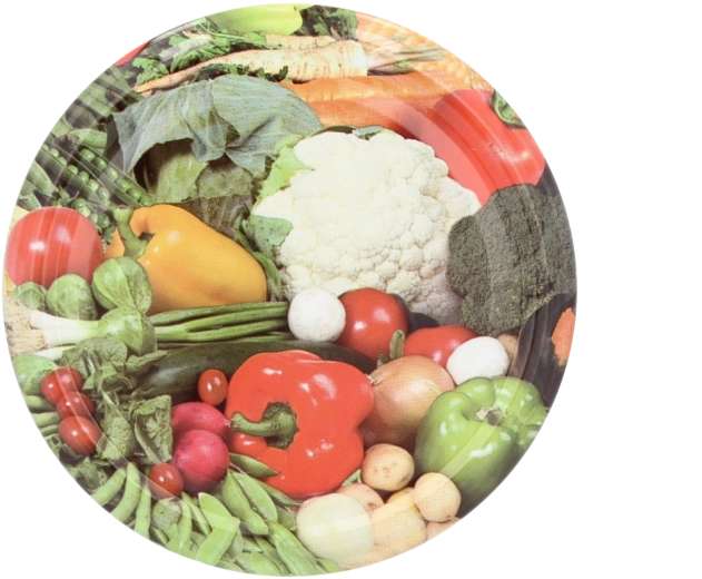 Set pokrovčkov FI 82 z motivom cvetače, 10 kos