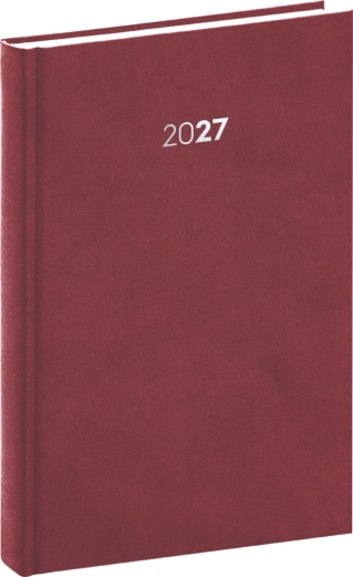 Notique dnevnik Balakon 2027 bordo 15 × 21 cm
