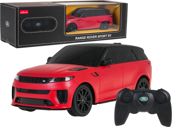 Daljinsko vodeni avto RASTAR Range Rover Sport SV 1:24 rdeče