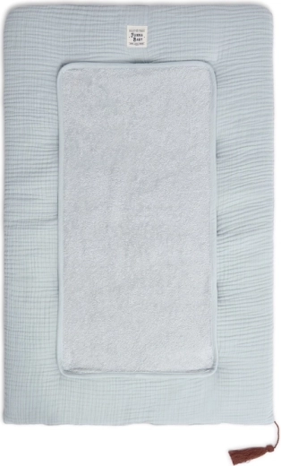 Funnababy muslinasta previjalna podloga Dove Grey 50 × 80 cm