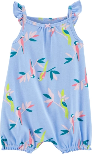 Carter's poletni pajac Blue Bird za punčko – 3 m