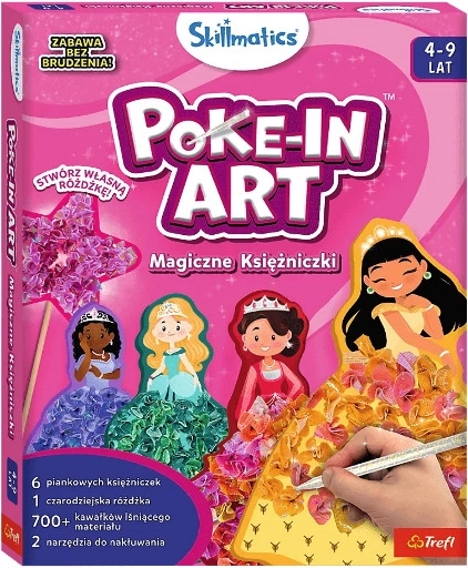 Skillmatics Poke-In Art čarobne princeske