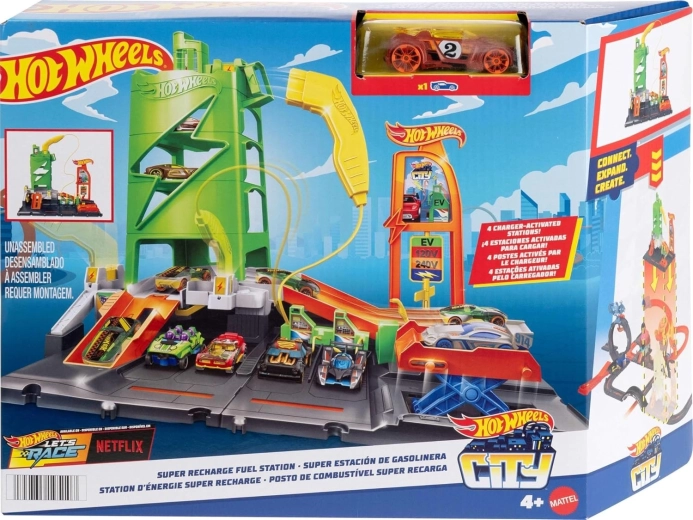 Hot Wheels Super Charging Station Set