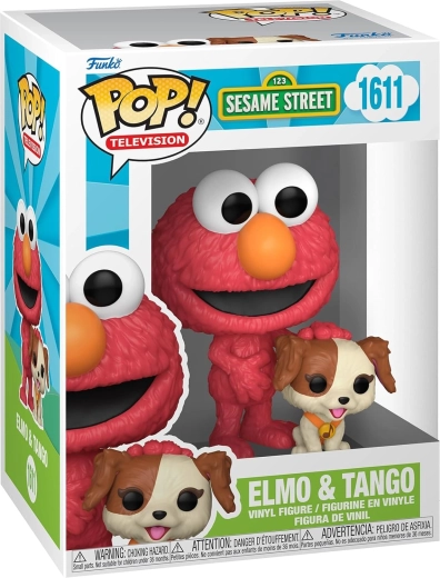 Funko Pop! Television Sesame Street Elmo & Tango #1611 - 1 kos