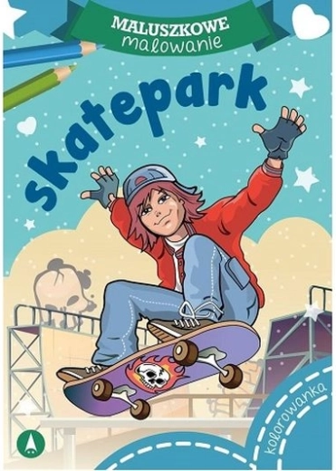 Maluszkowe pobarvanka Skatepark