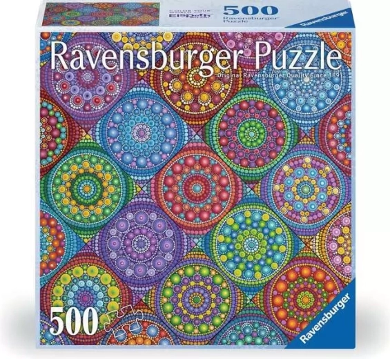 Ravensburger sestavljanka Čudovite mandale 500 kosov
