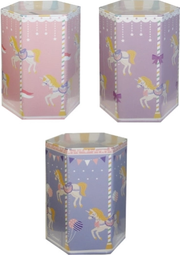 Hranilnik z motivom samorogov