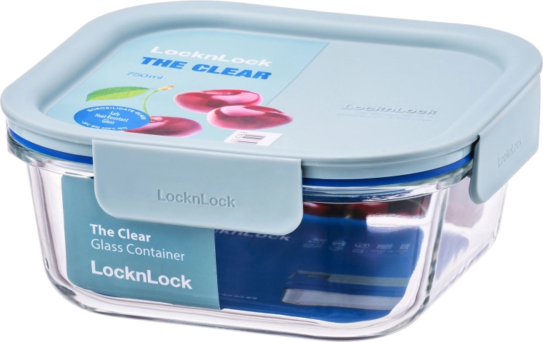 Posoda za živila iz borosilikatnega stekla 750 ml, mint