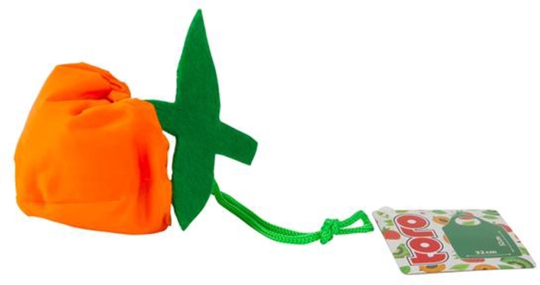 Zložljiva nakupovalna torba TORO z motivom sadja 32 × 52 cm