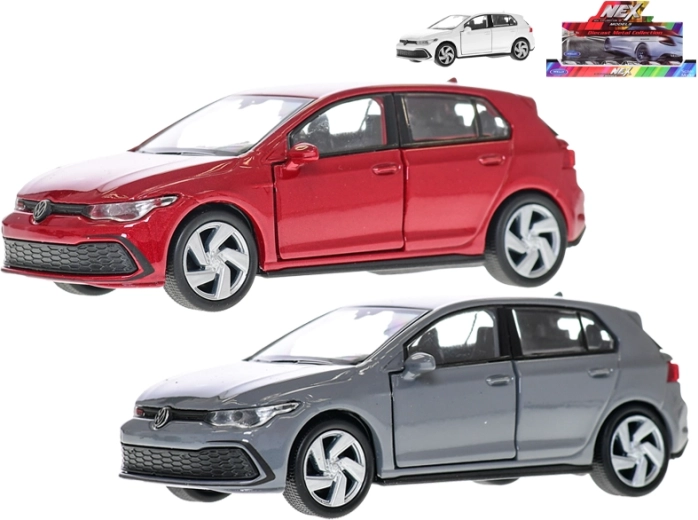 Kovinski model avtomobila Volkswagen Golf 8 GTI z vzvratnim pogonom