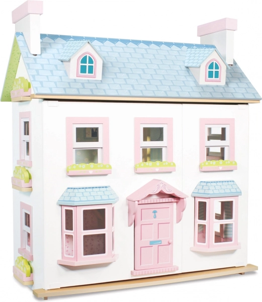 Le Toy Van hiška Mayberry Manor – luksuzna lesena trinadstropna hiška za punčke