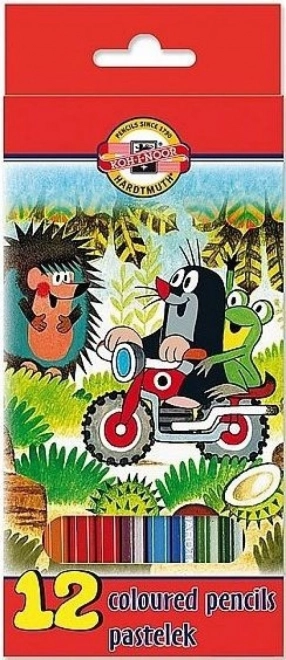 Komplet barvic 12 kosov Krtek KOH‑I‑NOOR