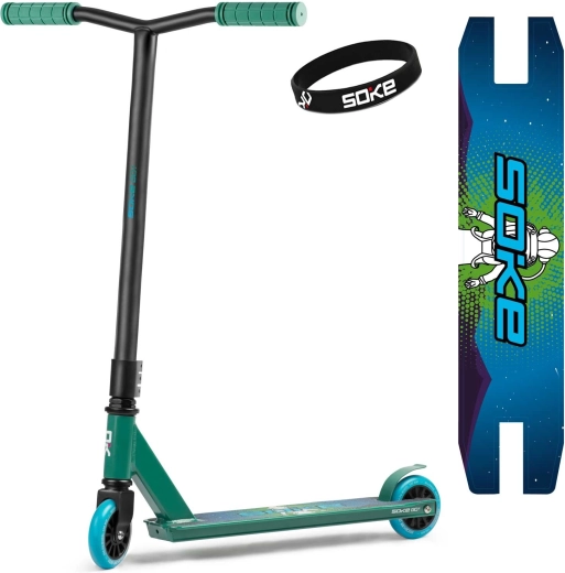 Soke Go! zeleno-modri freestyle skiro