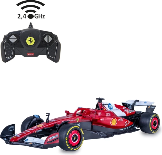 JAMARA Ferrari SF-25 RC-formula 1 v merilu 1:18, rdeča