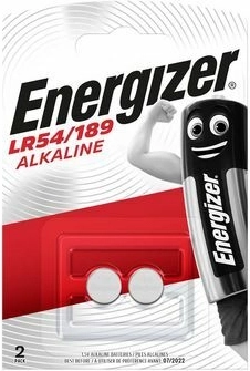Energizer LR54/189 alkalne gumbnice 1,5 V, 2 kos