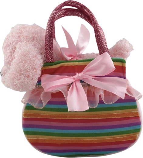 Plišasta torbica s kužkom Karamelka