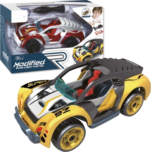 Vijačni avtomobilček z vzmetnim pogonom 1:32