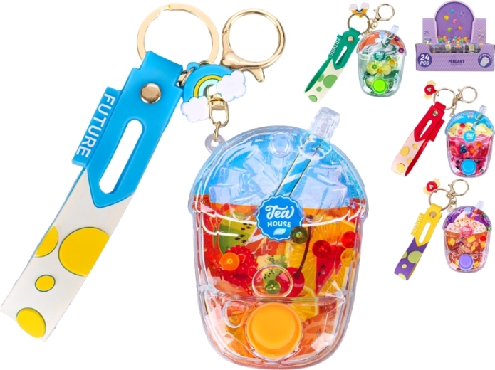 Vodna igra s obeskom za ključe – žepna igrača za vadbo fine motorike