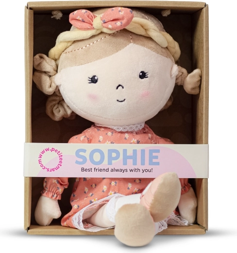 Plišasta punčka Sophie 35 cm PETITE & MARS