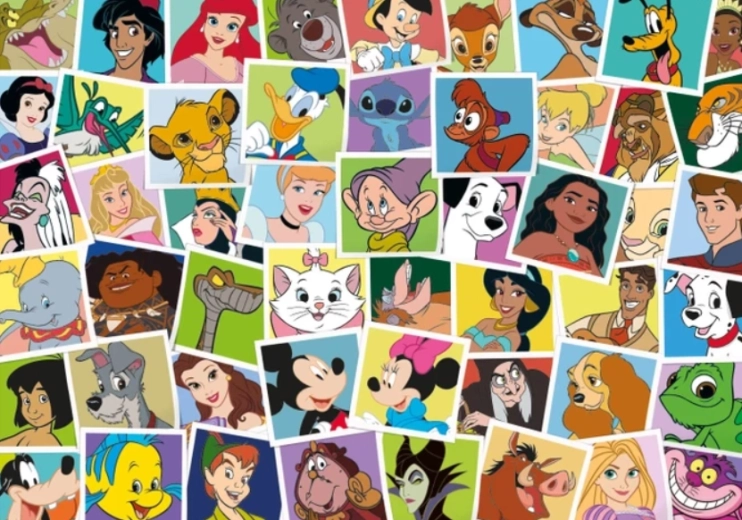 Sestavljanka Disney fotografije 1000 kosov