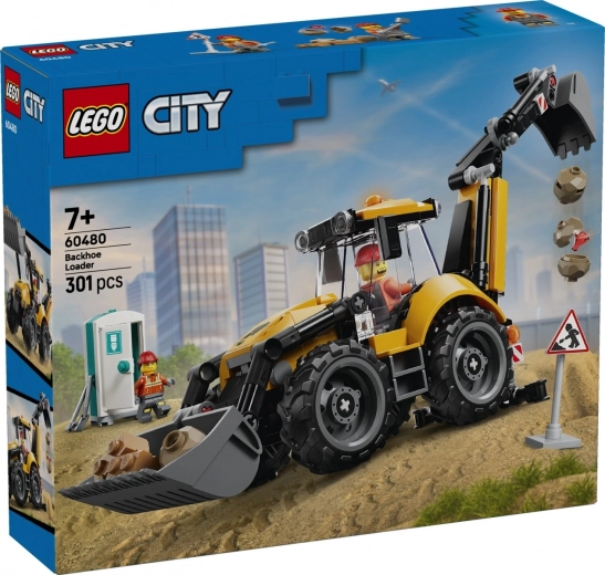 LEGO City rumeni rovokopač-nakladalnik