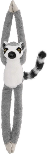 Viseči plišasti lemur 65 cm
