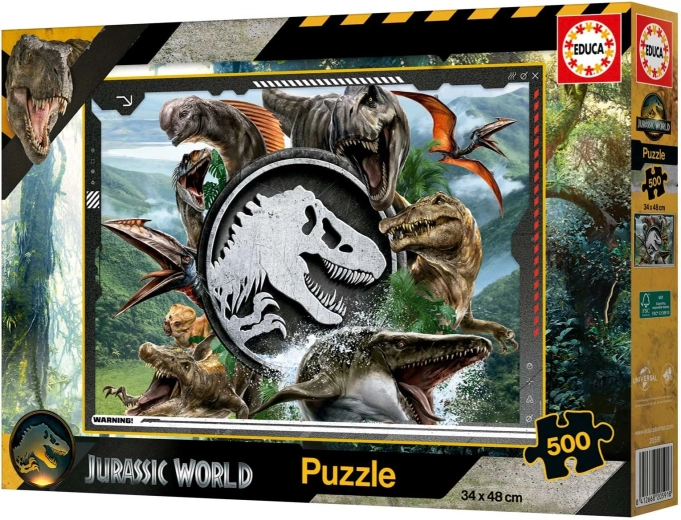 Educa sestavljanka Jurassic World 500 koščkov