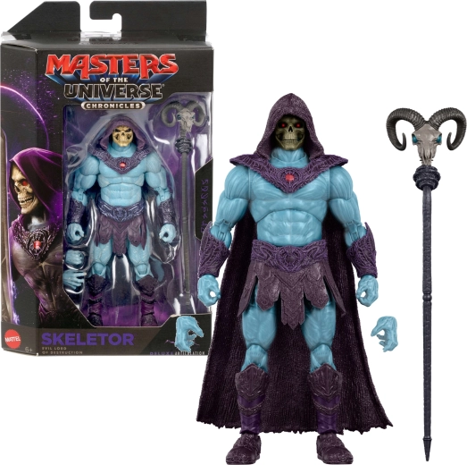 Mattel Masters of the Universe Chronicles figurica Skeletor 17 cm z dodatki