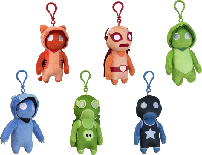 Plišast obesek za ključe Gang Beasts – 1 kos
