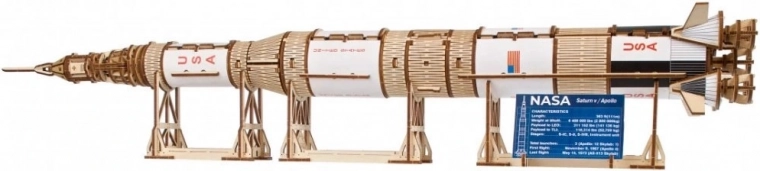 Ugears lesen model rakete NASA Saturn V 1:170
