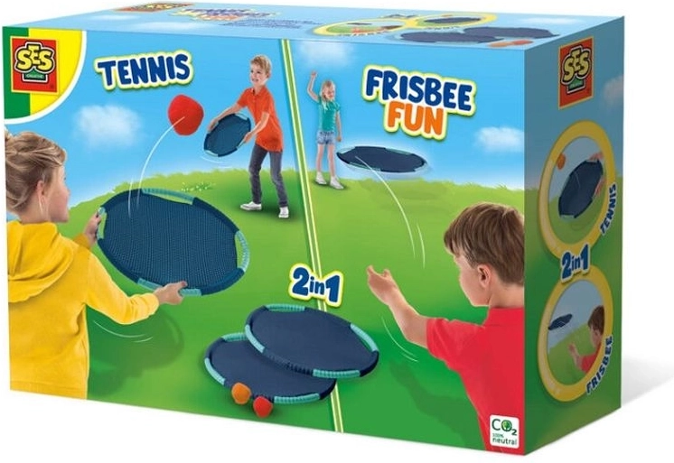SES igra tenis in frizbi 2v1