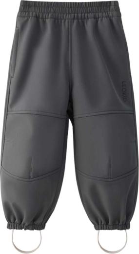 Leokid softshell pants Vic asphalt size 98