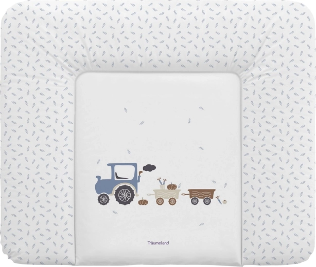 Träumeland previjalna podloga Little Farm blau 75 × 85 cm