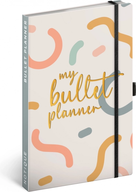 Tedenski nedatiran dnevnik My Bullet Planner 13 × 21 cm