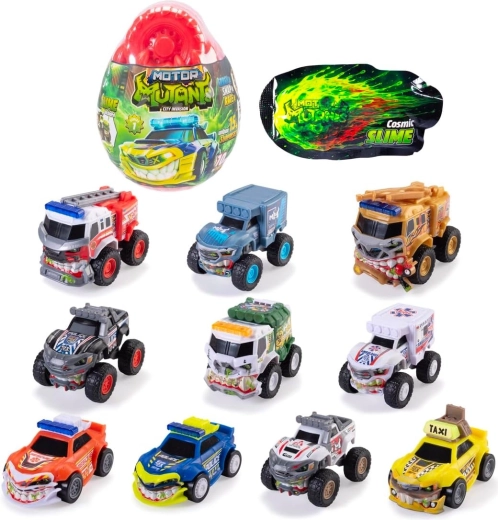Avto v presenetljivem jajcu MONSTER Motor Mutants znamke Dickie