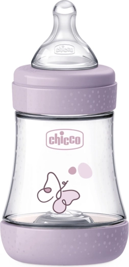 Chicco antikolik steklenička Perfect5 150 ml za deklico, počasen pretok 0m+