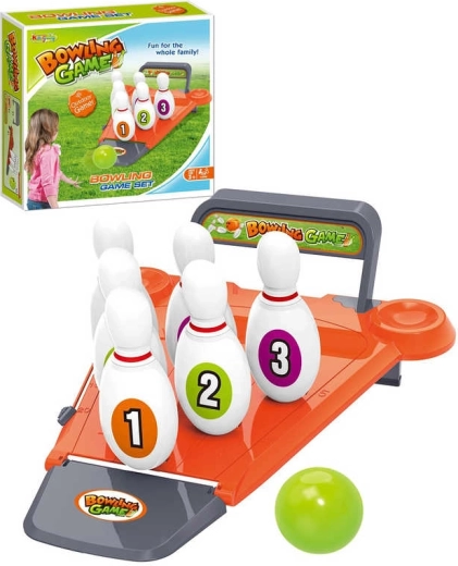 Otroški bowling set: 6 kegljev in 2 krogli