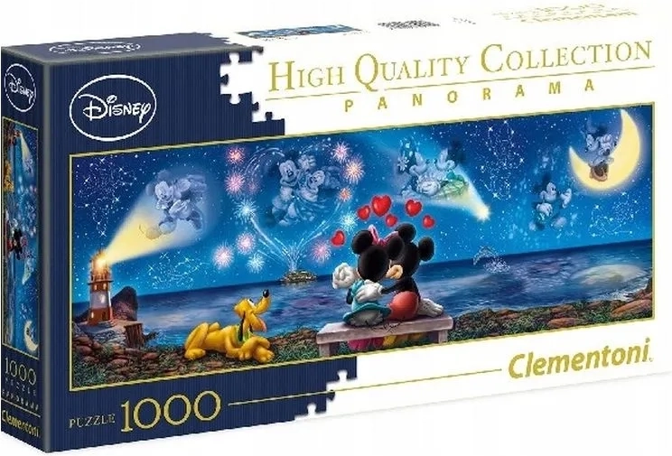 Panoramske sestavljanke DISNEY MICKEY & MINNIE 1000 koščkov