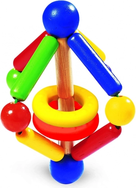 Lesena ropotuljica Spacy - WONDERWORLD