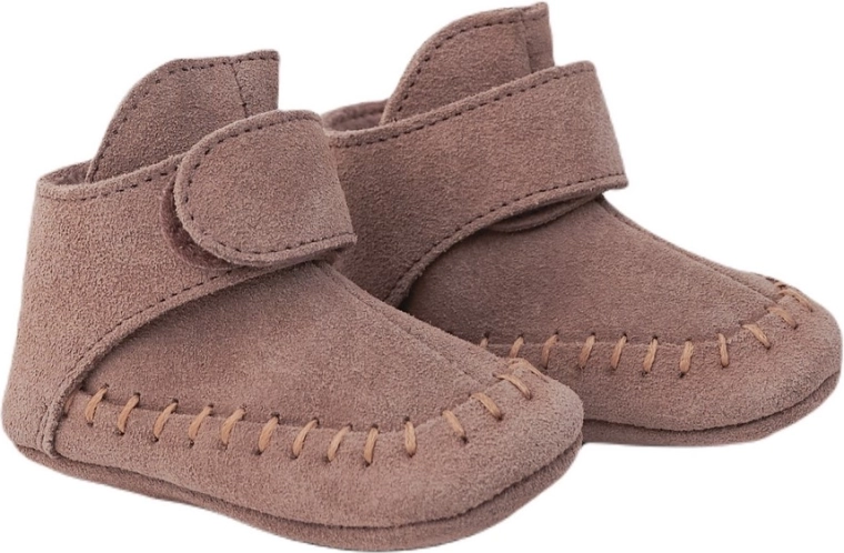 Lodger Walker usnjeni copatki mocassin beaver (15–18 mesecev)