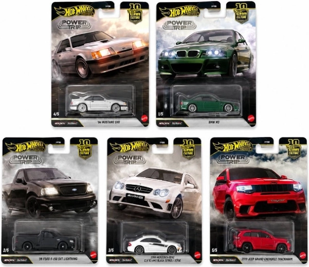Hot Wheels Premium zbirateljski avtomobilček Power Trip (mešana varianta) - 1 kos