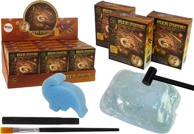 Izkopavanja starodavnih bitij – presenečenje amonit