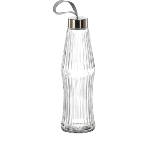 Steklenica 600 ml z navojnim pokrovčkom (pakiranje 6 kosov)