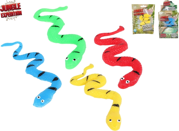 Raztegljiva lepljiva kača Jungle Expedition