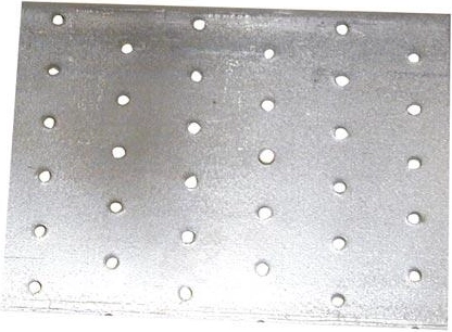 Povezovalna plošča 200 × 200 mm, jeklo 2,0 mm