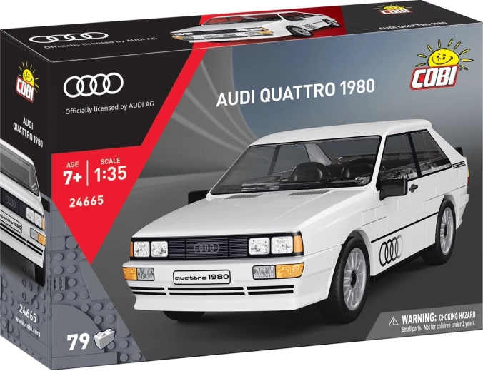 Cobi Audi Quattro 1980 1:35 (79 pieces)