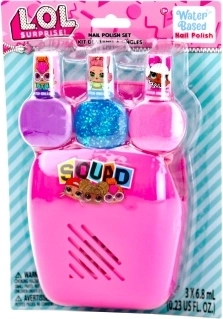 L.O.L. komplet za nohte za otroke z baterijskim sušilnikom